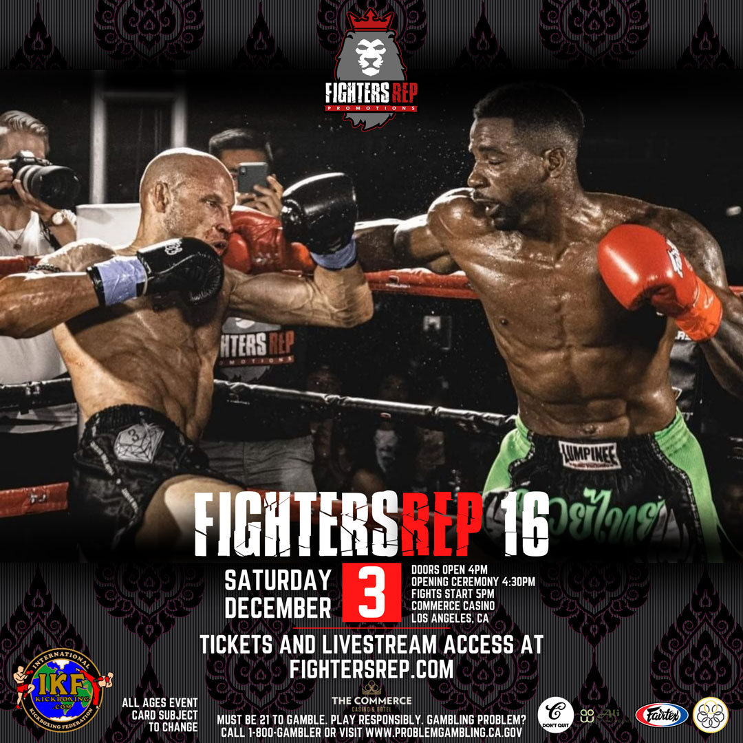 Fighters Rep 16 at The Commerce Casino & Hotel