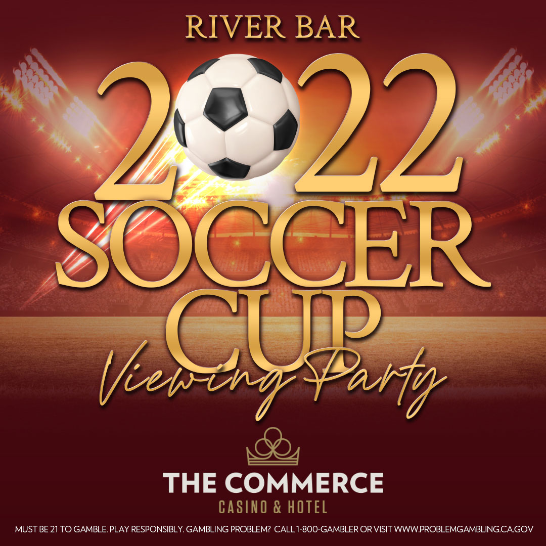 World Cup 2022 viewing party at the River Bar
