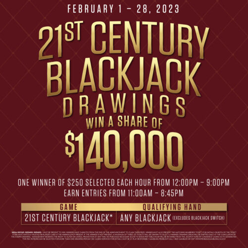 21st Century BlackJack Drawings at The Commerce