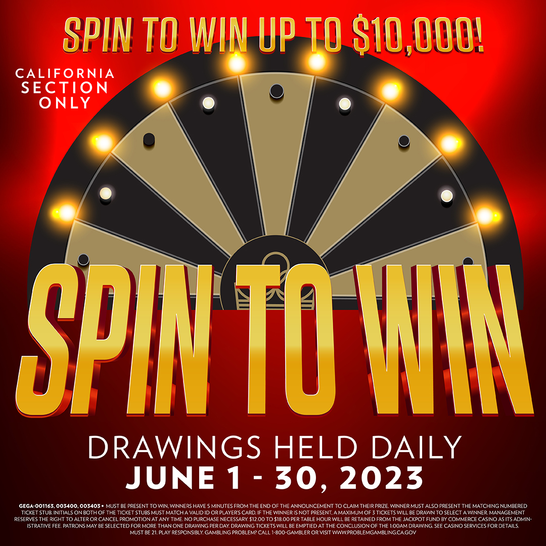 Spin to Win at The Commerce