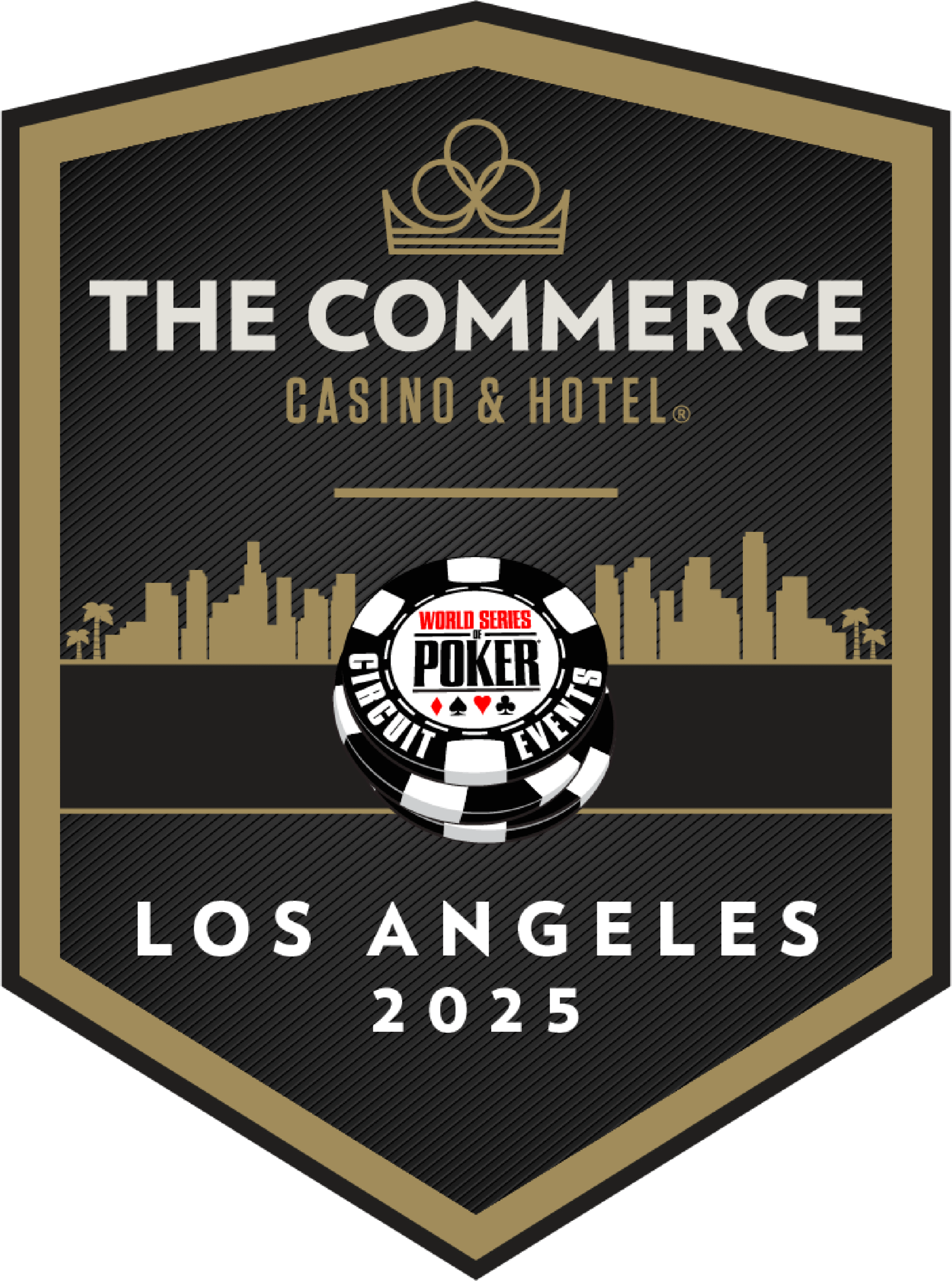 Commerce x WSOP Logo