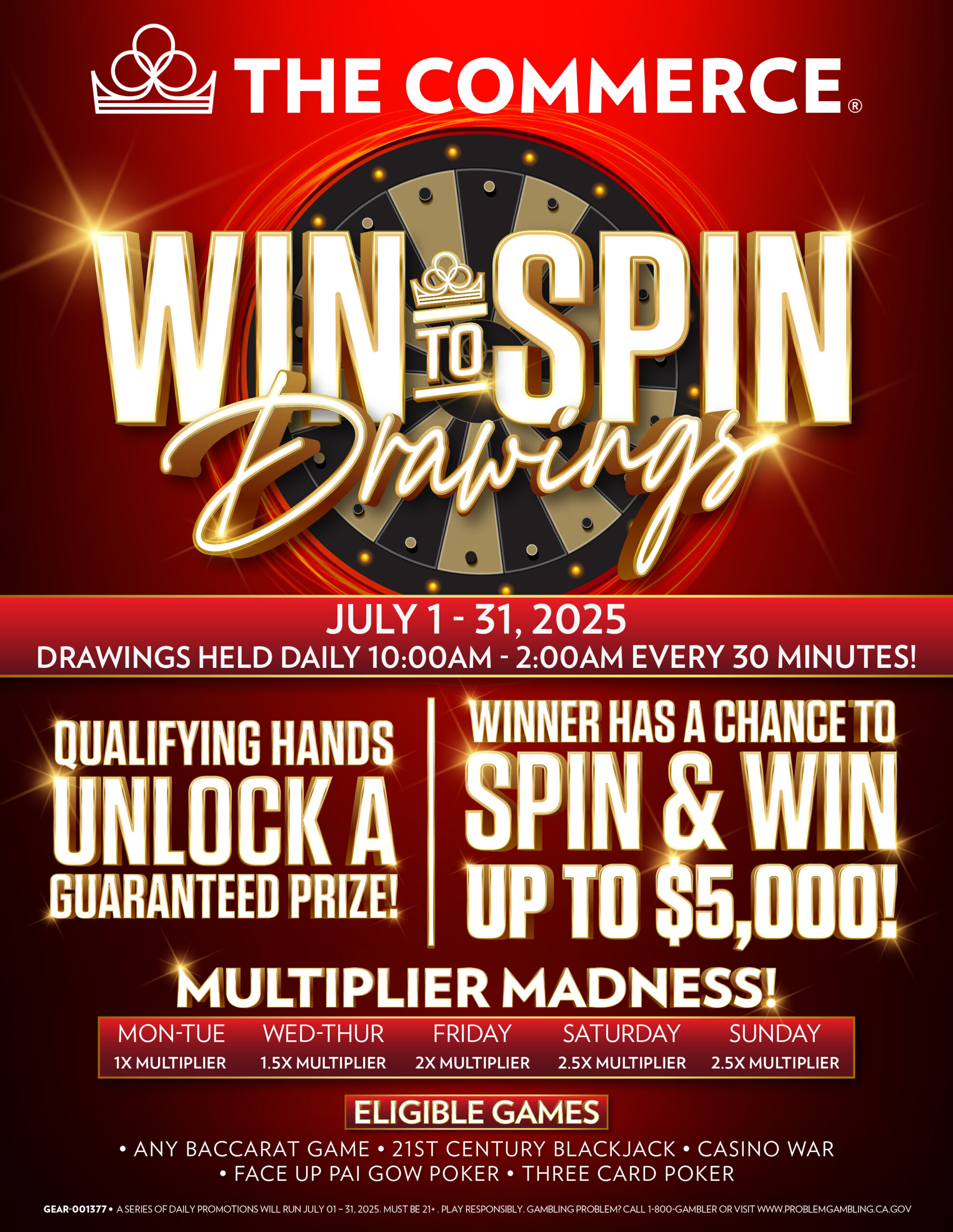 Win to Spin