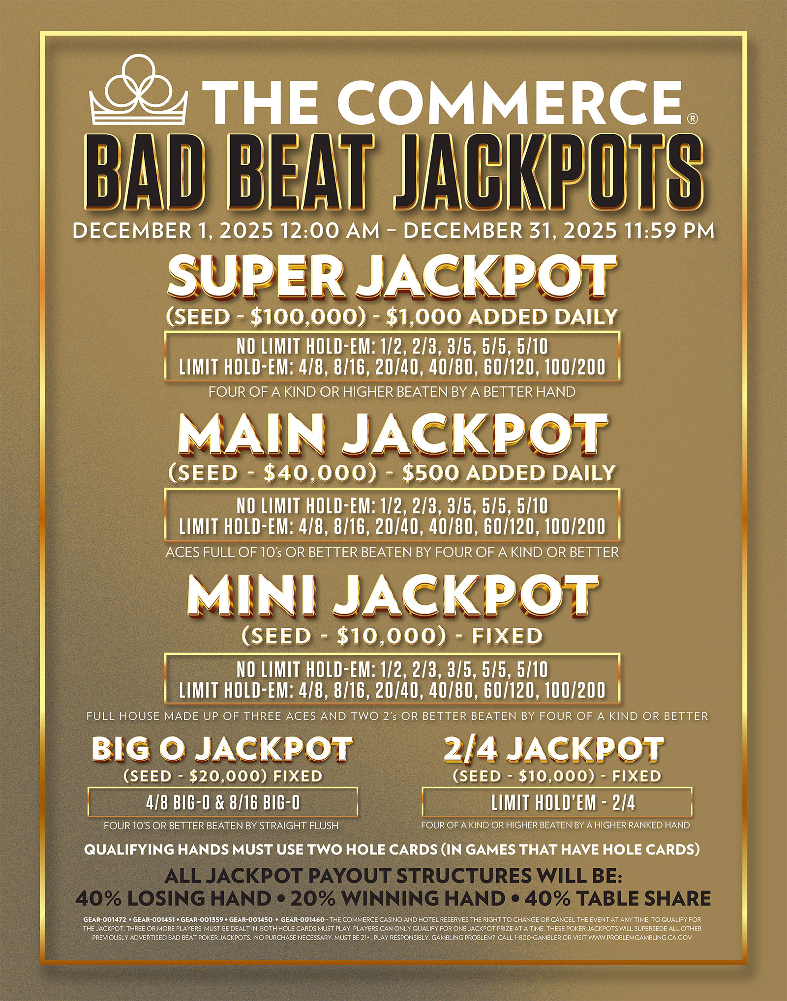 JACKPOTS