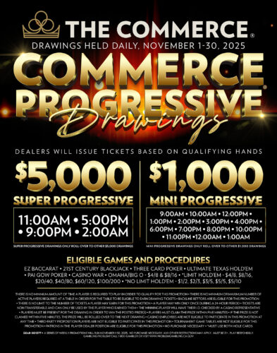 Commerce Progressive Drawings