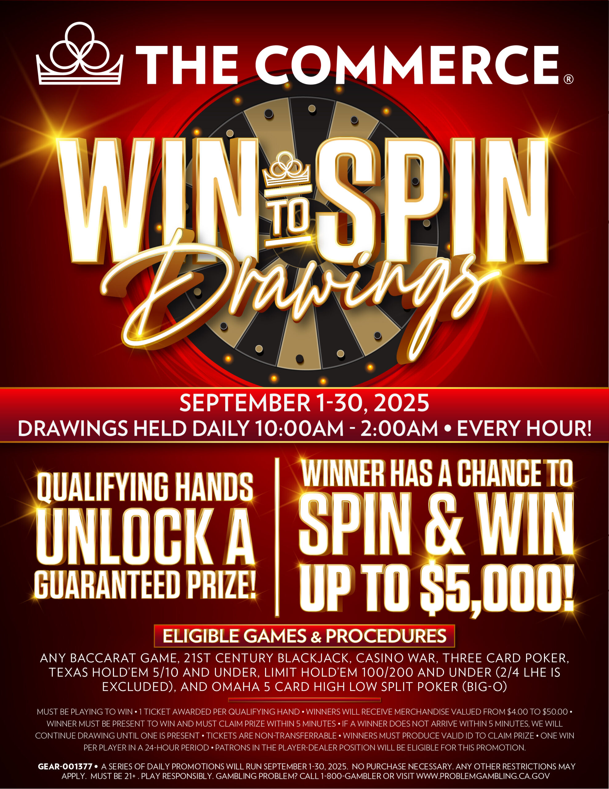 Win To Spin Drawings