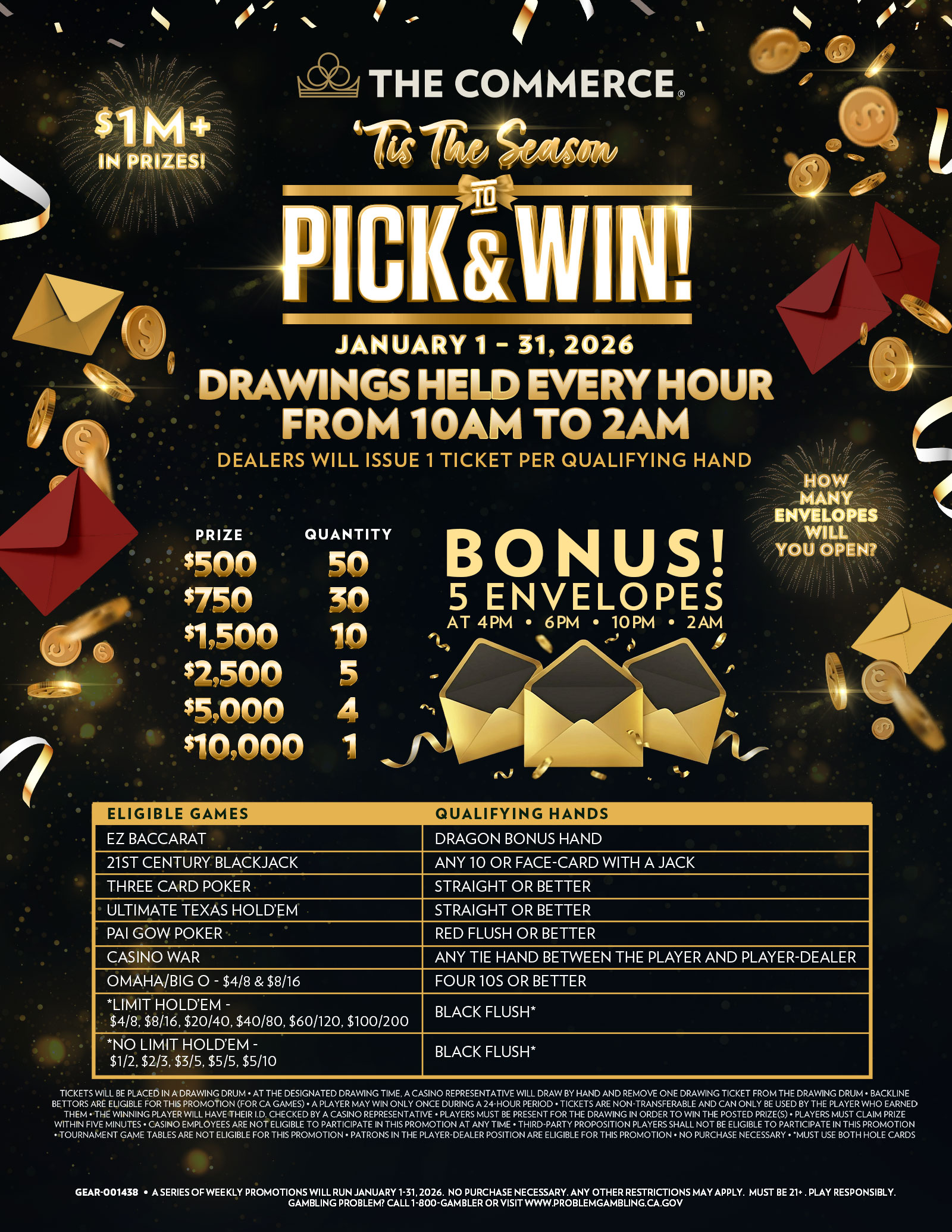 ‘Tis The Season to Pick & Win!