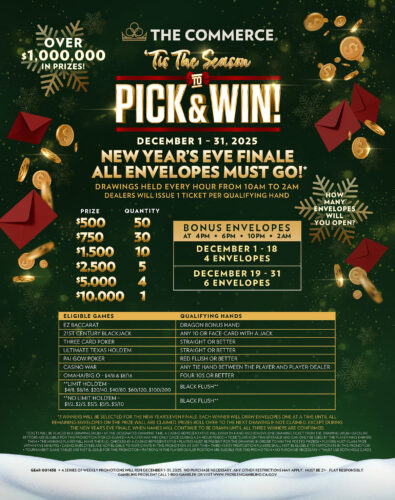 ‘Tis The Season to Pick & Win!