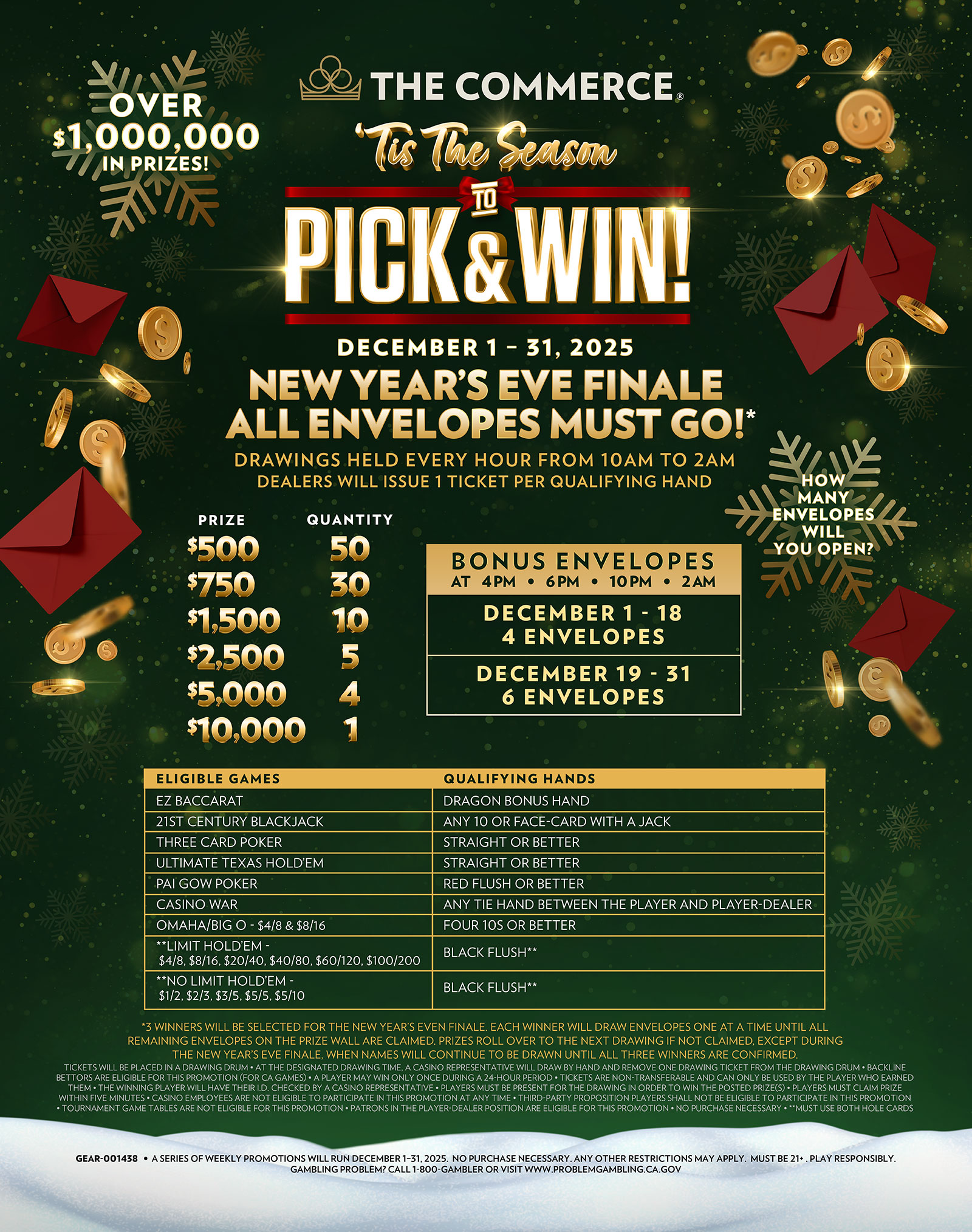 ‘Tis The Season to Pick & Win!
