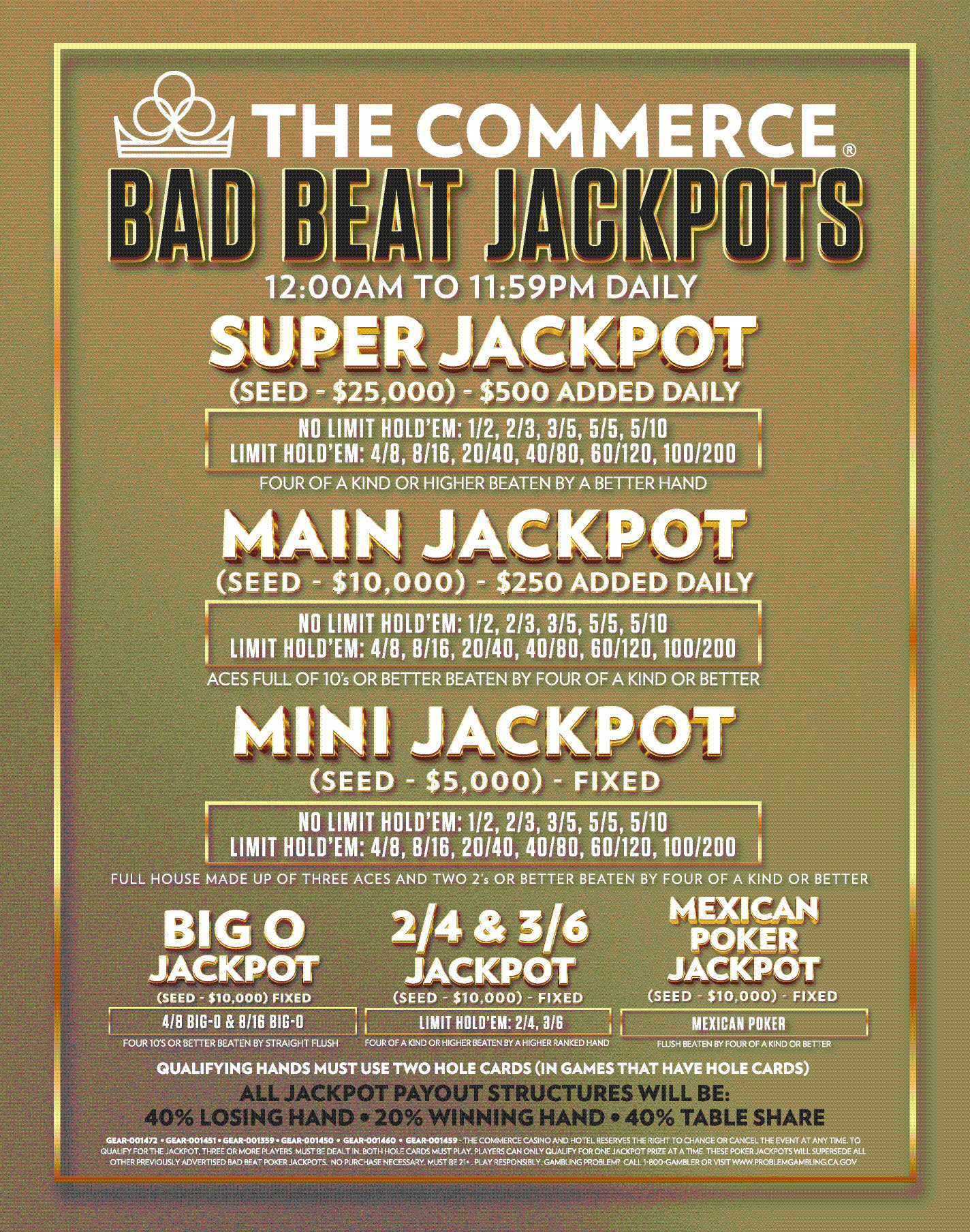 JACKPOTS
