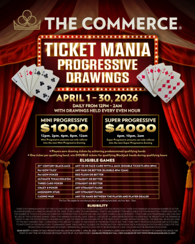 Ticket Mania Progressive Drawings