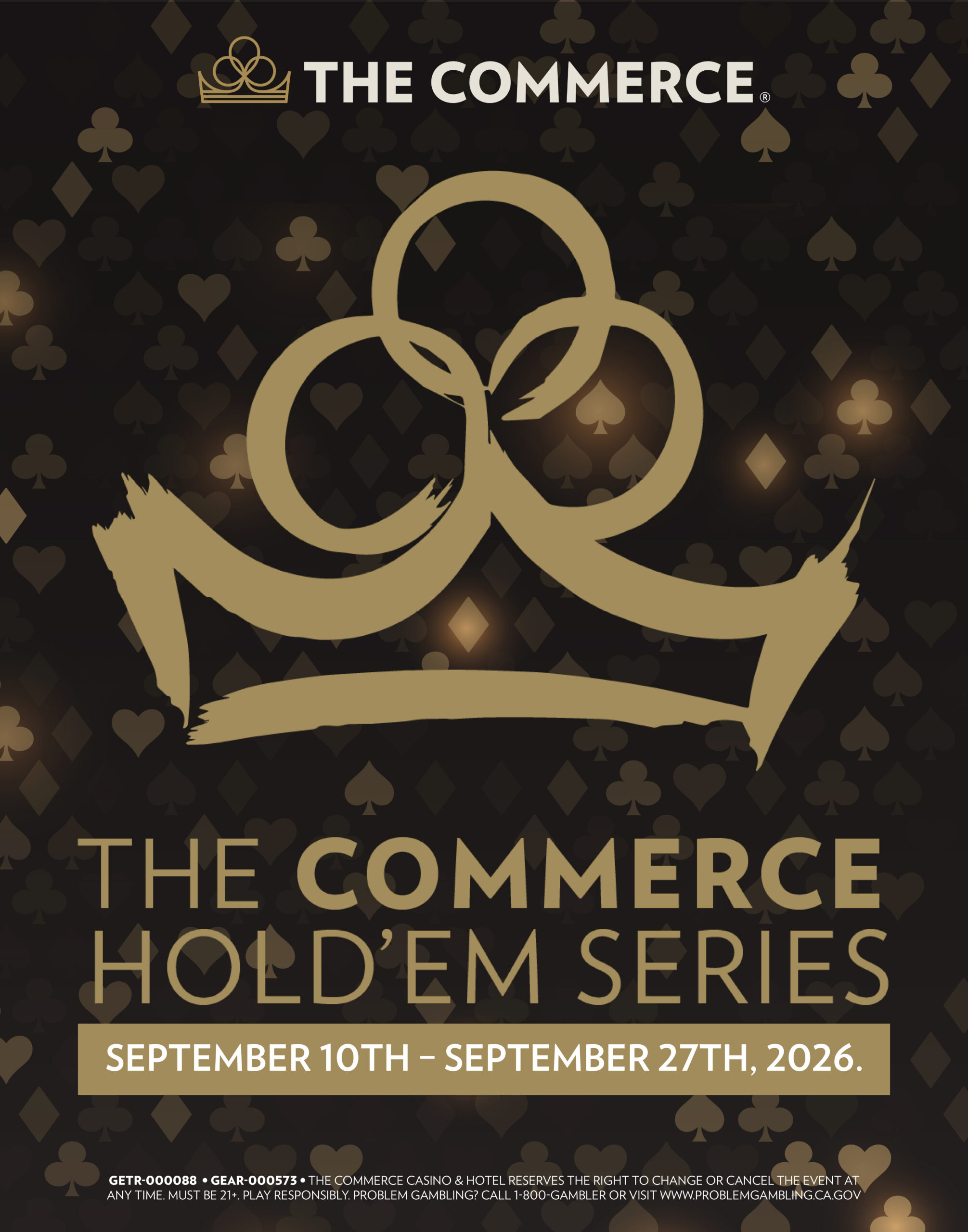 The Commerce Hold’em Series 2026