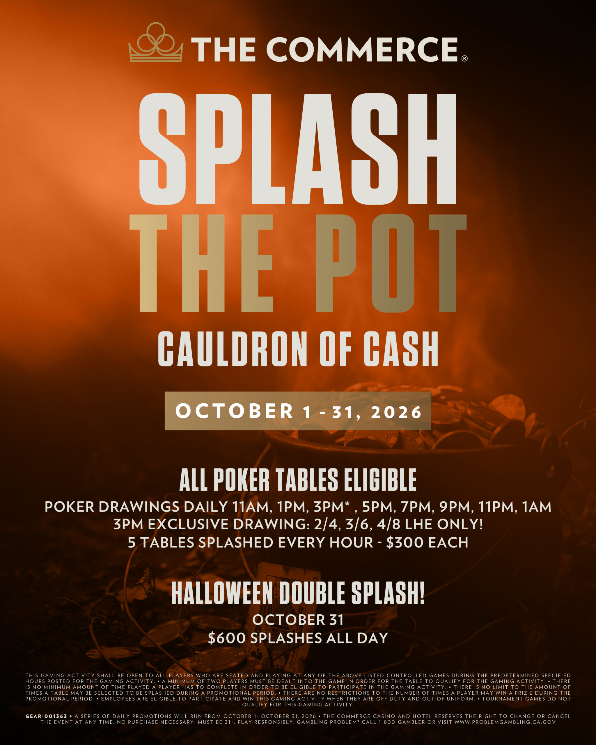 Splash the Pot – Cauldron of Cash