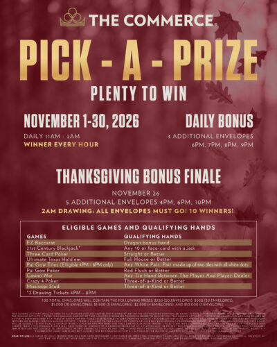 Pick-A-Prize – Plenty to Win